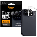 PanzerGlass iPhone Duo Kameralinsebeskytter Hoops Sort