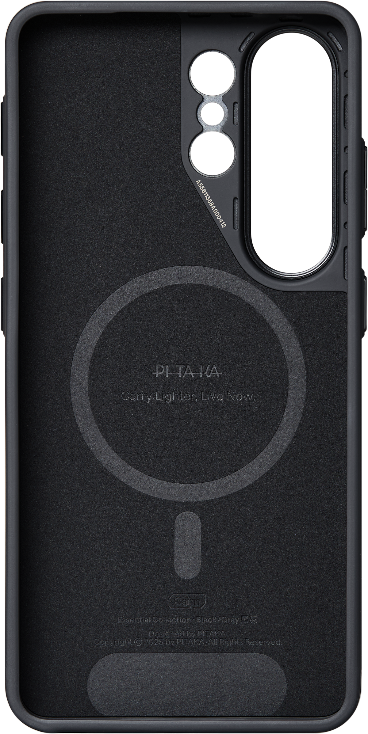 Pitaka Samsung Galaxy S26 Ultra Cover Cairn MagSafe Black/Grey Twill
