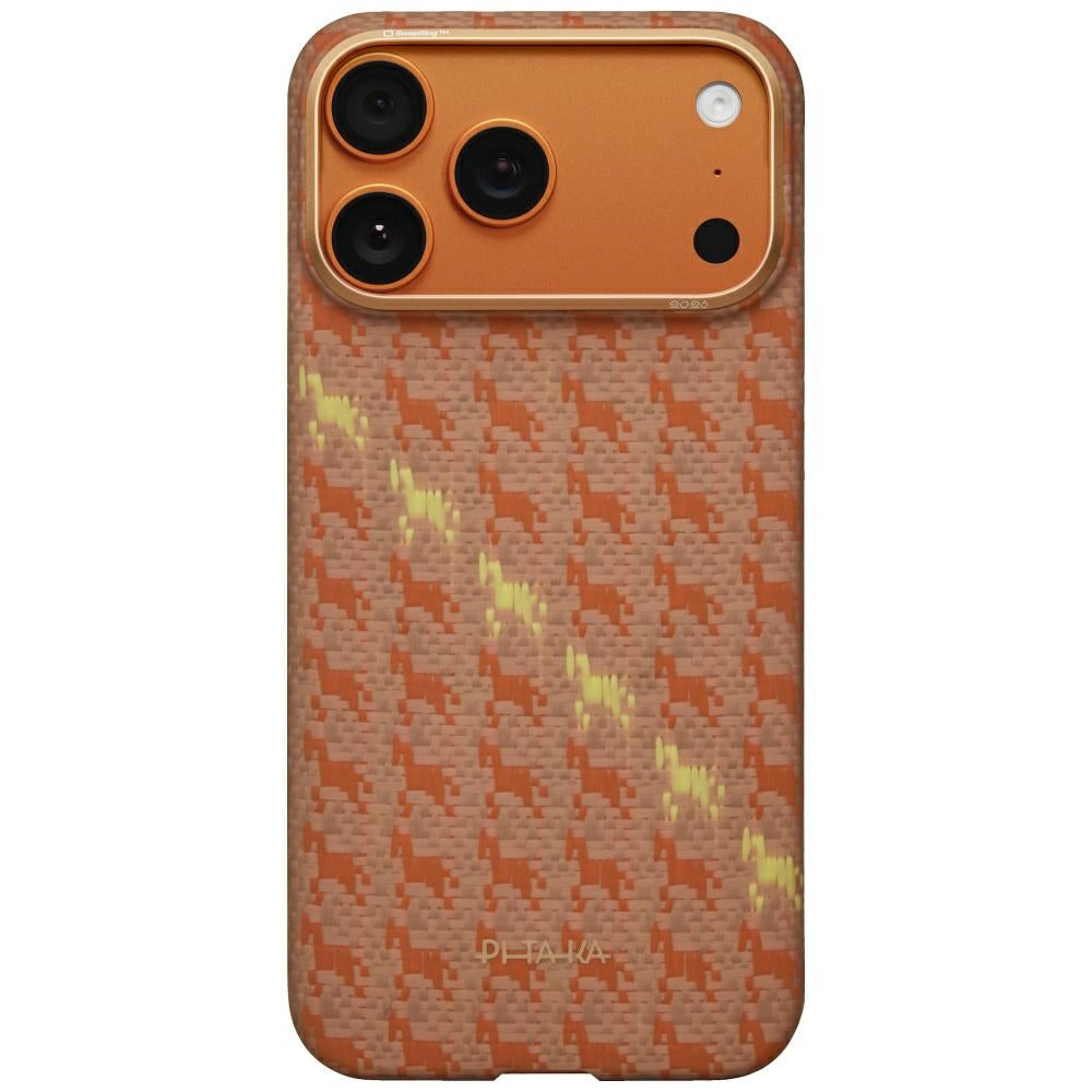 Pitaka iPhone 17 Pro Max Cover Edge MagSafe Amber