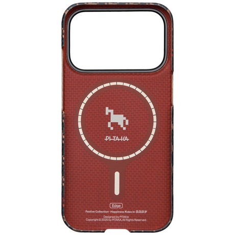 Pitaka iPhone 17 Pro Cover Edge MagSafe Ebony