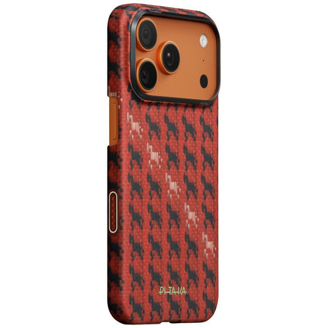 Pitaka iPhone 17 Pro Max Cover Edge MagSafe Maroon