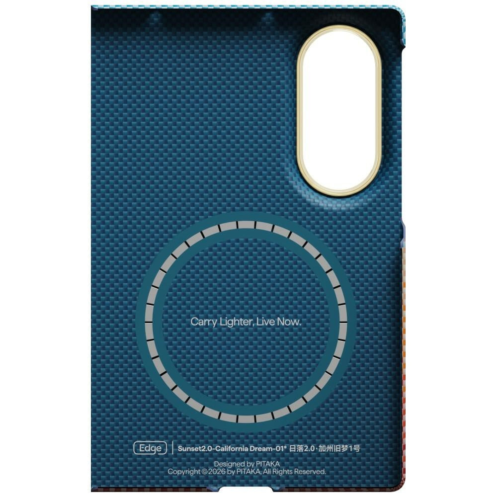Pitaka Samsung Galaxy Z Fold 8 Cover Edge California Dream-01