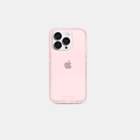 MobileFriend iPhone 15 Pro Skal Seethrough Rosa