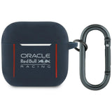 Red Bull AirPods 4 Cover Silicone Logo & Lines Blå