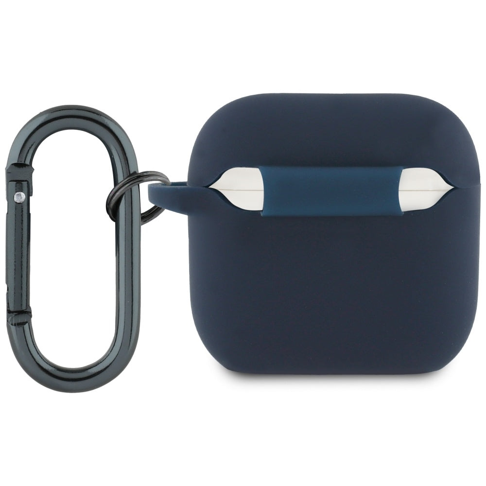 Red Bull AirPods 4 Cover Silicone Logo & Lines Blå