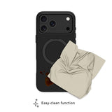 dbramante1928 iPhone 17 Pro Max/iPhone 18 Pro Max Cover Roskilde MagSafe Kick ICON Midnight