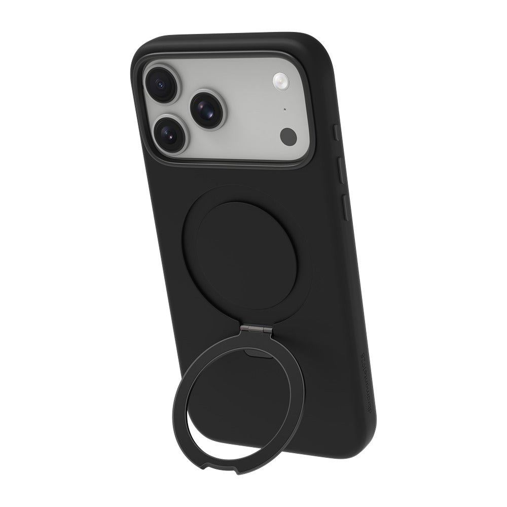 dbramante1928 iPhone 17 Pro Max/iPhone 18 Pro Max Cover Roskilde MagSafe Kick ICON Midnight