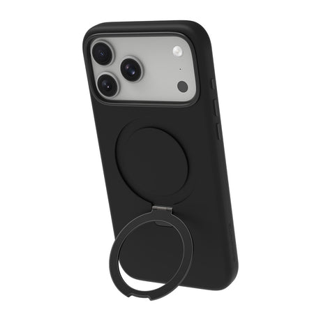 dbramante1928 iPhone 17 Pro Max/iPhone 18 Pro Max Cover Roskilde MagSafe Kick ICON Midnight