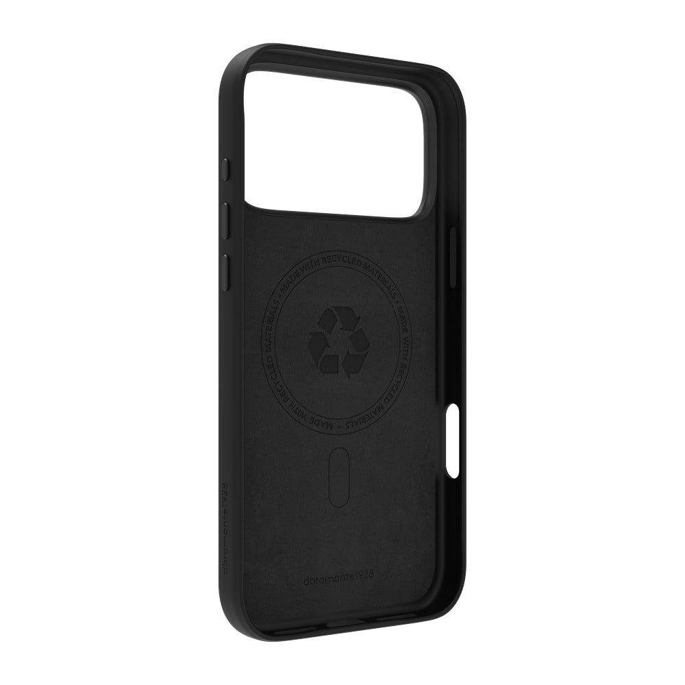 dbramante1928 iPhone 17 Pro Max/iPhone 18 Pro Max Cover Roskilde MagSafe Kick ICON Midnight