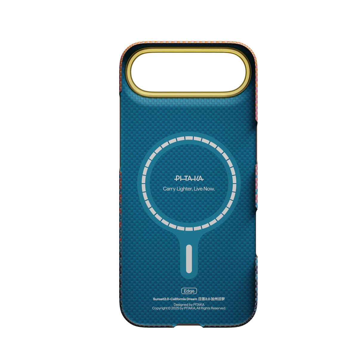 Pitaka iPhone Air Cover Edge MagSafe California Dream-05