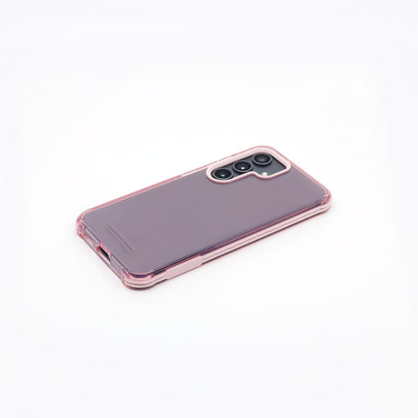 MobileFriend Samsung Galaxy S24/S25 Skal Seethrough Rosa