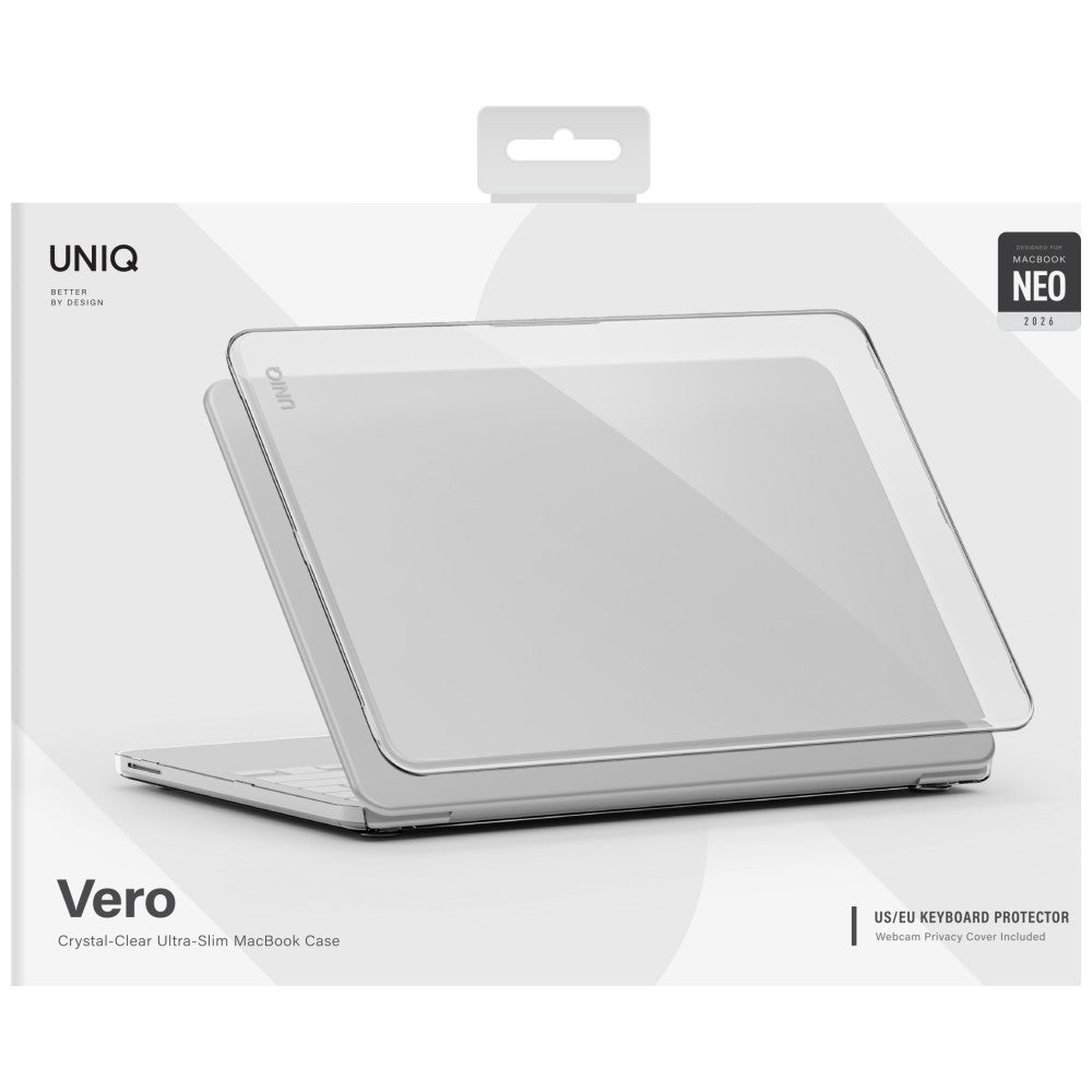 Uniq MacBook Neo 13 Cover Vero Klar