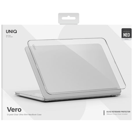 Uniq MacBook Neo 13 Cover Vero Klar
