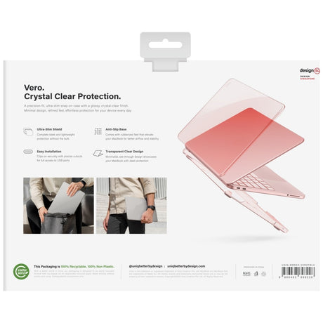 Uniq MacBook Neo 13 Cover Vero Lyserød