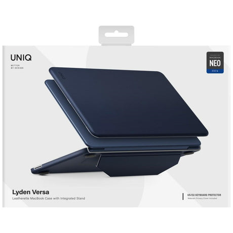 Uniq MacBook Neo 13 Cover Lyden Versa Blå