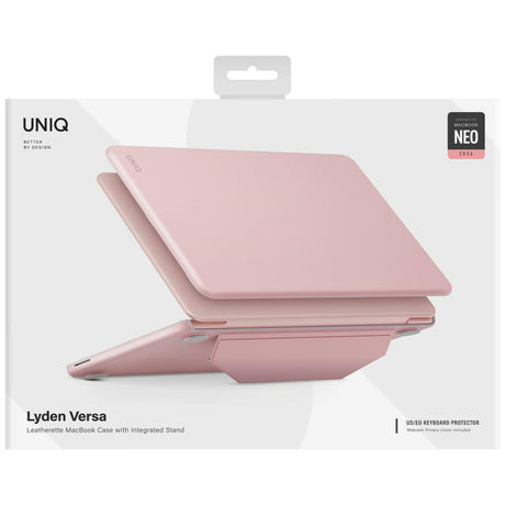 Uniq MacBook Neo 13 Cover Lyden Versa Lyserød