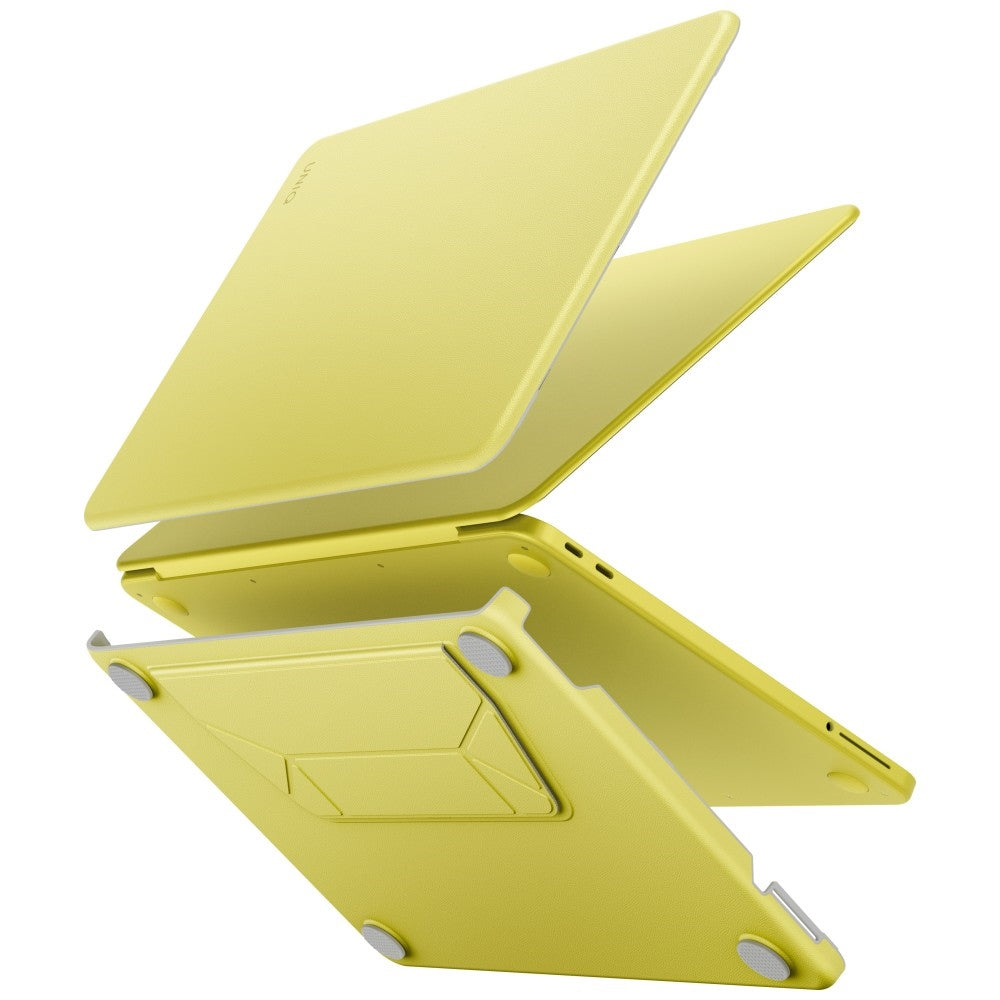 Uniq MacBook Neo 13 Cover Lyden Versa Gul