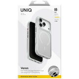 Uniq iPhone 17 Pro/iPhone 18 Pro Cover Veren MagClick Chalk Frost