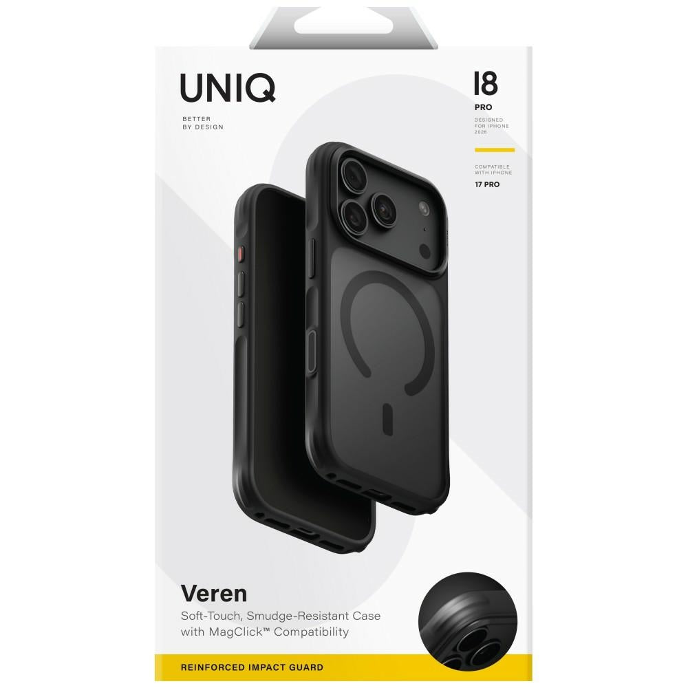 Uniq iPhone 17 Pro/iPhone 18 Pro Cover Veren MagClick Sort