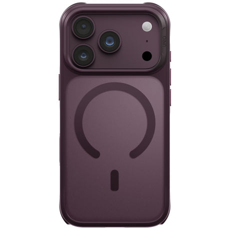 Uniq iPhone 17 Pro/iPhone 18 Pro Cover Veren MagClick bordeaux