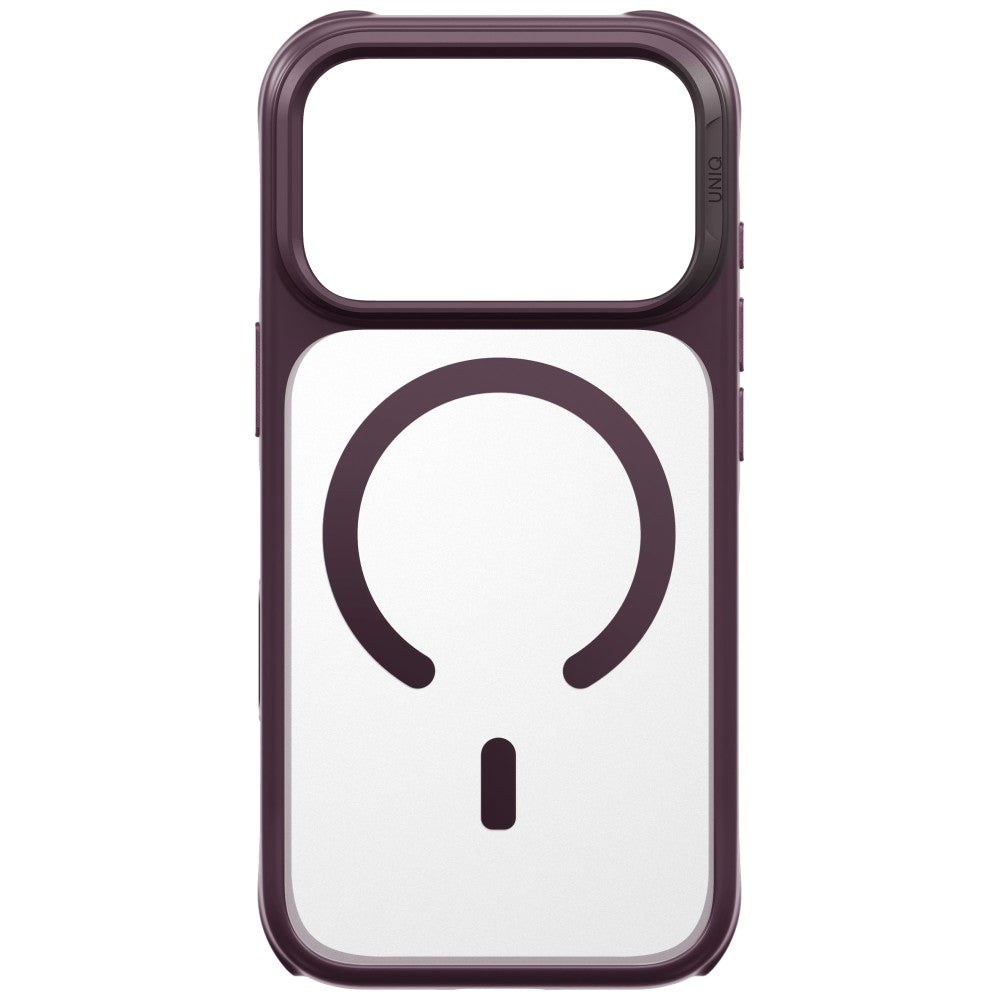Uniq iPhone 17 Pro/iPhone 18 Pro Cover Veren MagClick bordeaux