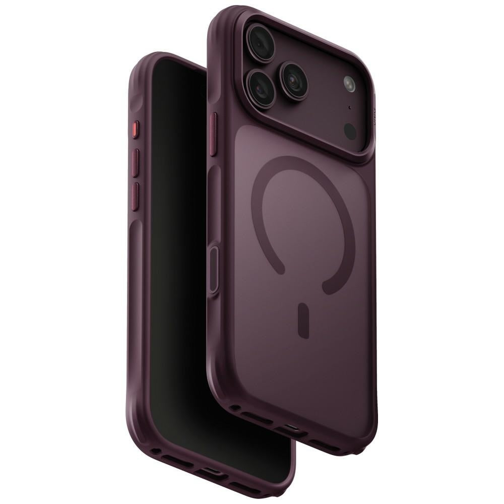 Uniq iPhone 17 Pro Max/iPhone 18 Pro Max Cover Veren MagClick Burgundy