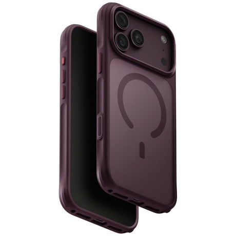 Uniq iPhone 17 Pro Max/iPhone 18 Pro Max Cover Veren MagClick Burgundy