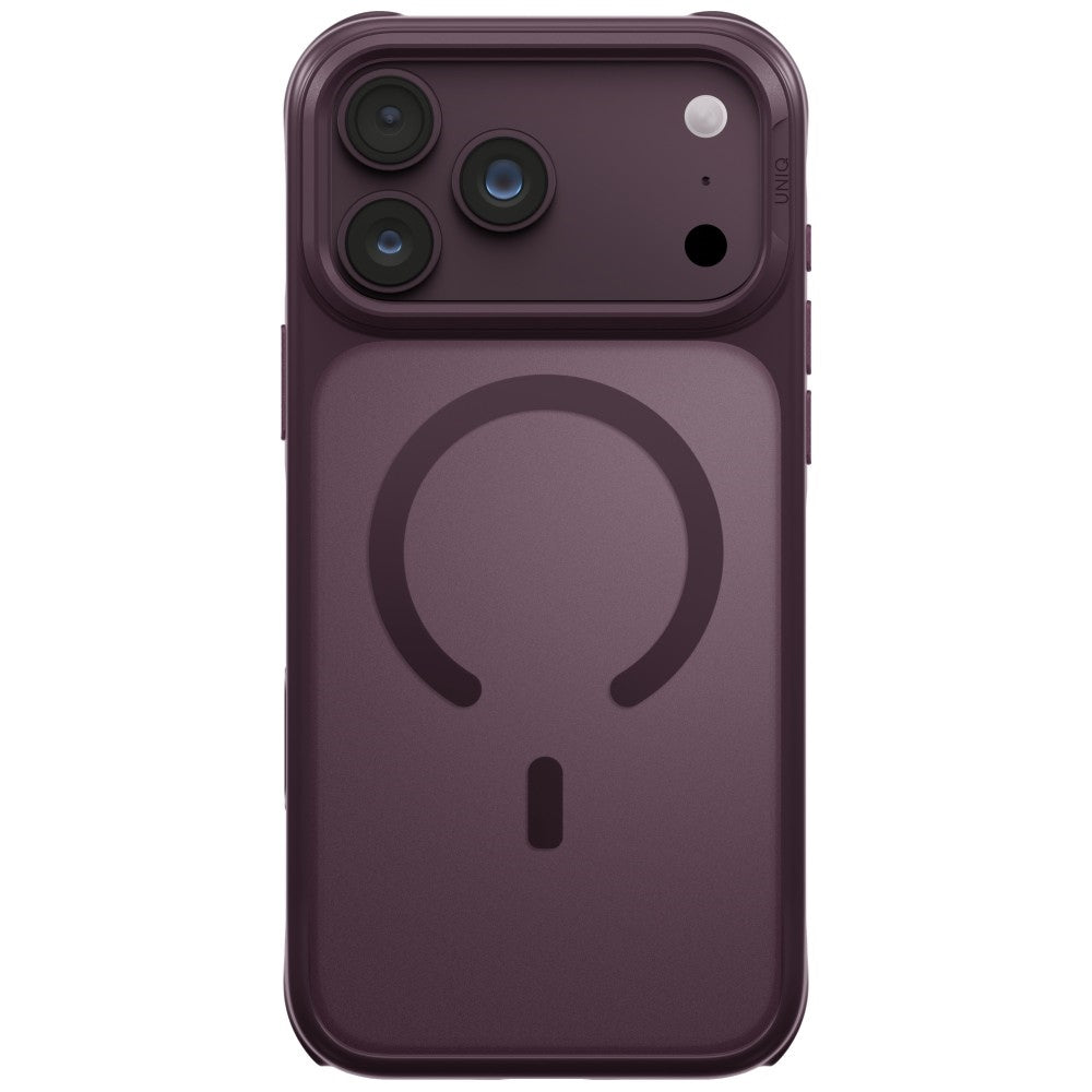 Uniq iPhone 17 Pro Max/iPhone 18 Pro Max Cover Veren MagClick Burgundy