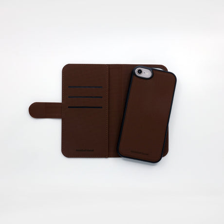 MobileFriend iPhone 7/8/SE Fodral Magnetiskt Brun
