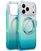 Torras iPhone 18 Pro Cover Ostand O3 Air Gradient Alaska Aurora