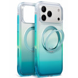 Torras iPhone 18 Pro Max Cover Ostand O3 Air Gradient Alaska Aurora