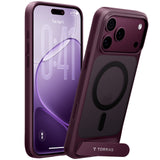 Torras iPhone 18 Pro Cover Ostand L1 Lilla