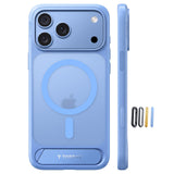 Torras iPhone 18 Pro Cover Ostand L1 Blå
