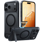Torras iPhone 18 Pro Max Cover Ostand L1 Sort