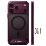 Torras iPhone 18 Pro Max Cover Ostand L1 Lilla