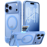 Torras iPhone 18 Pro Max Cover Ostand L1 Blå