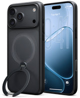 Torras iPhone 18 Pro Max Cover Ostand Q3 Spin Obsidian-sort