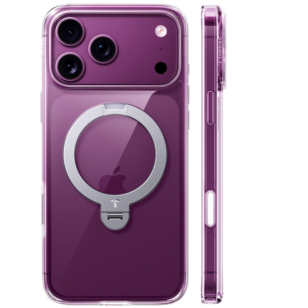 Torras iPhone 18 Pro Max Cover Ostand Q3 Spin Klar