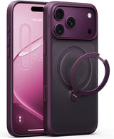 Torras iPhone 18 Pro Max Cover Ostand Q3 Spin Dusk Purple