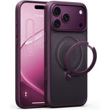 Torras iPhone 18 Pro Max Cover Ostand Q3 Spin Dusk Purple