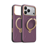 Torras iPhone 18 Pro Cover Ostand Q3 Vegskin Cloud Plum