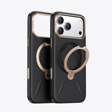 Torras iPhone 18 Pro Cover Ostand Q3 Vegskin Obsidian Black