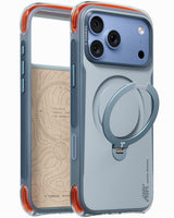 Torras iPhone 18 Pro Cover Ostand Q3 Air Pro Polar Slate