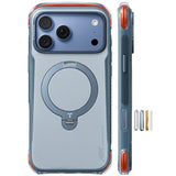 Torras iPhone 18 Pro Cover Ostand Q3 Air Pro Polar Slate