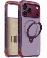 Torras iPhone 18 Pro Max Cover Ostand Q3 Air Pro Violet Summit