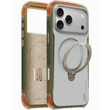 Torras iPhone 18 Pro Max Cover Ostand Q3 Air Pro Alpine Marble