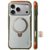 Torras iPhone 18 Pro Max Cover Ostand Q3 Air Pro Alpine Marble