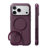 Torras iPhone 18 Pro Max Cover Ostand Q3 Air Essential Frost Violet