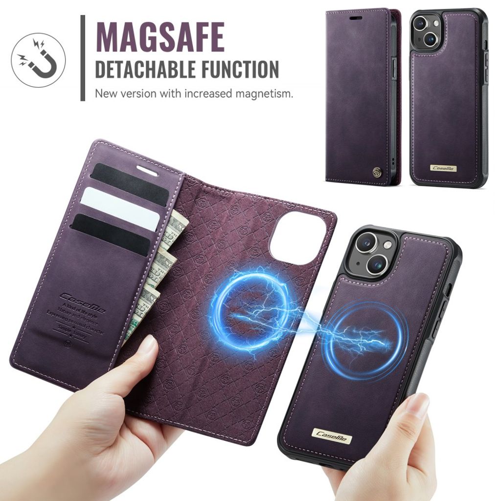 CaseMe iPhone 13 Etui C49 Series Lilla