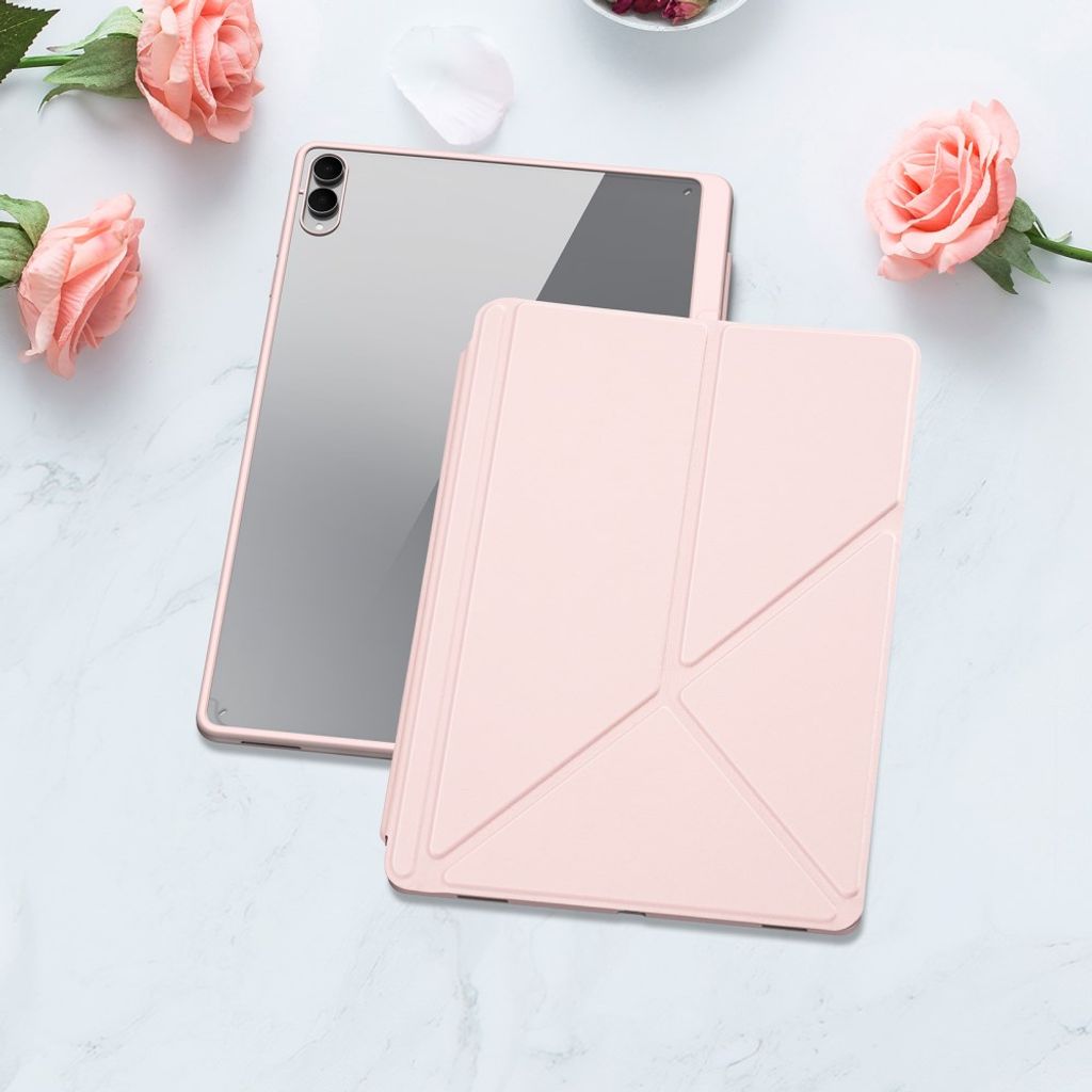 Dux Ducis Samsung Galaxy Tab S11 Ultra/S12 Ultra Etui Magi Series Lyserød